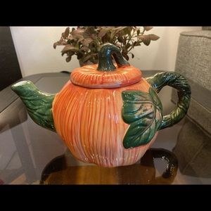 Halloween Pumpkin Tea pot